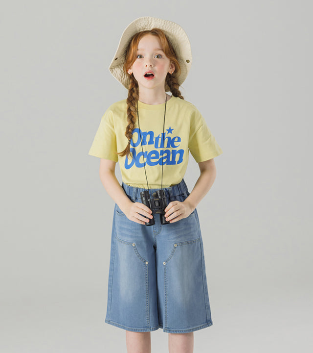 I LOVE J lance bermuda denim shorts