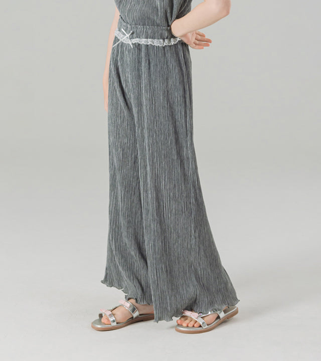 I LOVE J jude lace pleated pants