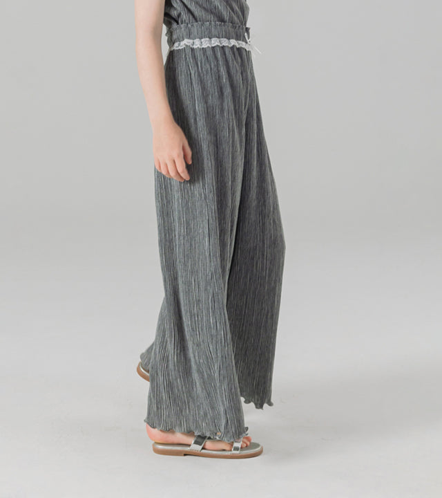 I LOVE J jude lace pleated pants