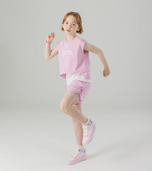 I LOVE J growly sleeveless 2pc set