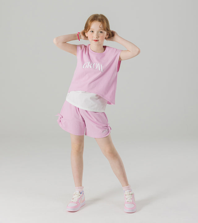 I LOVE J growly sleeveless 2pc set