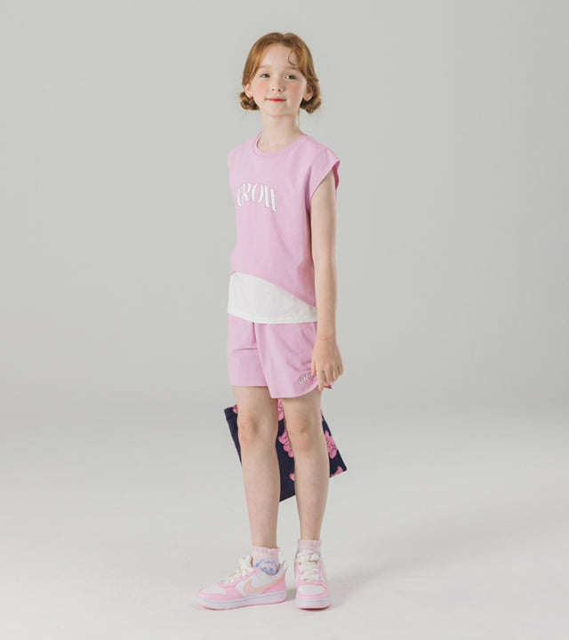 I LOVE J growly sleeveless 2pc set