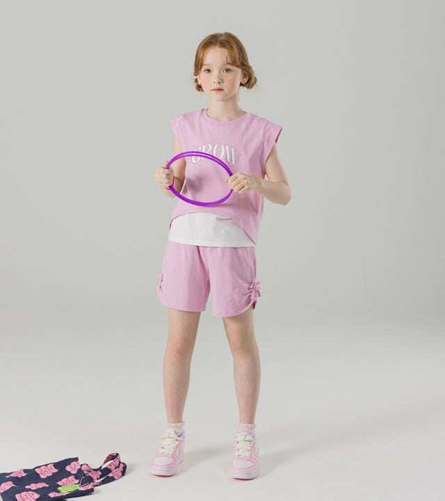 I LOVE J growly sleeveless 2pc set