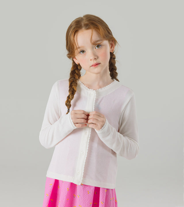 I LOVE J Ledem lace cardigan