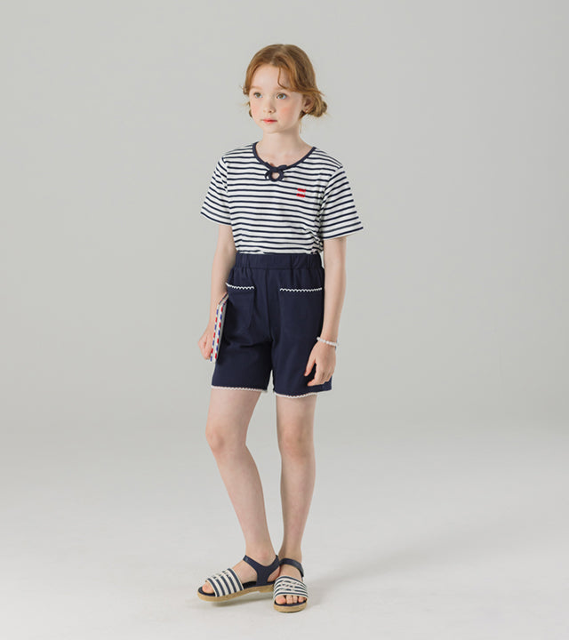 I LOVE J loreble stripe top