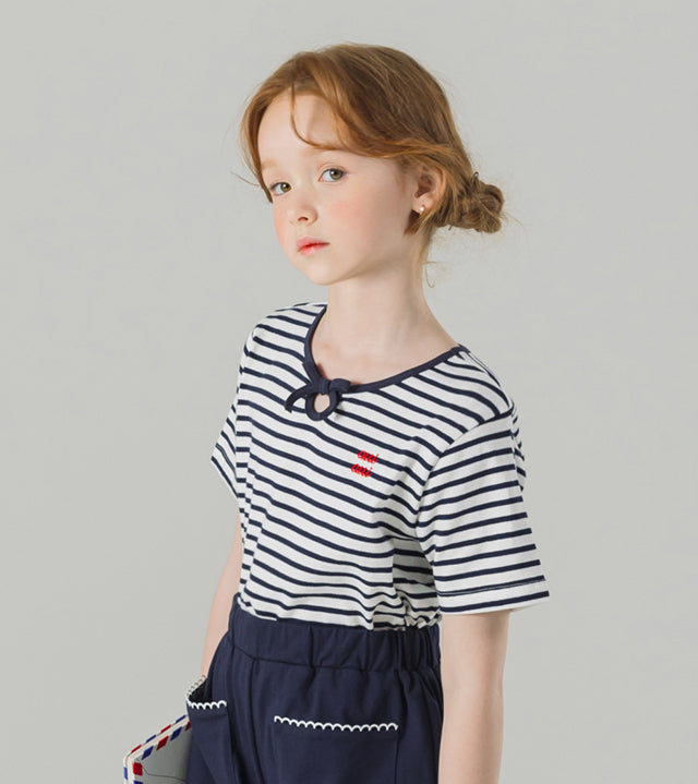 I LOVE J loreble stripe top