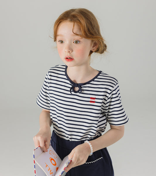 I LOVE J loreble stripe top