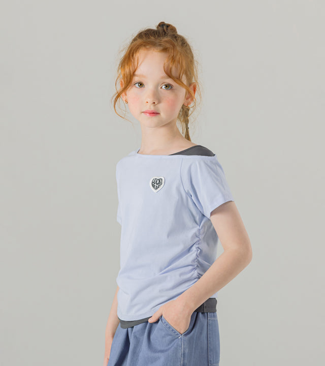 I LOVE J rozier slim layered top