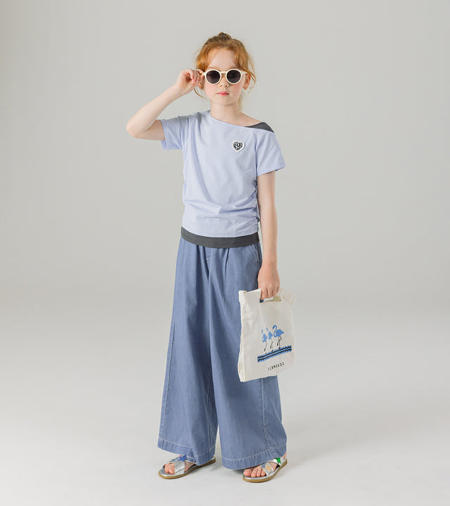 I LOVE J rozier slim layered top