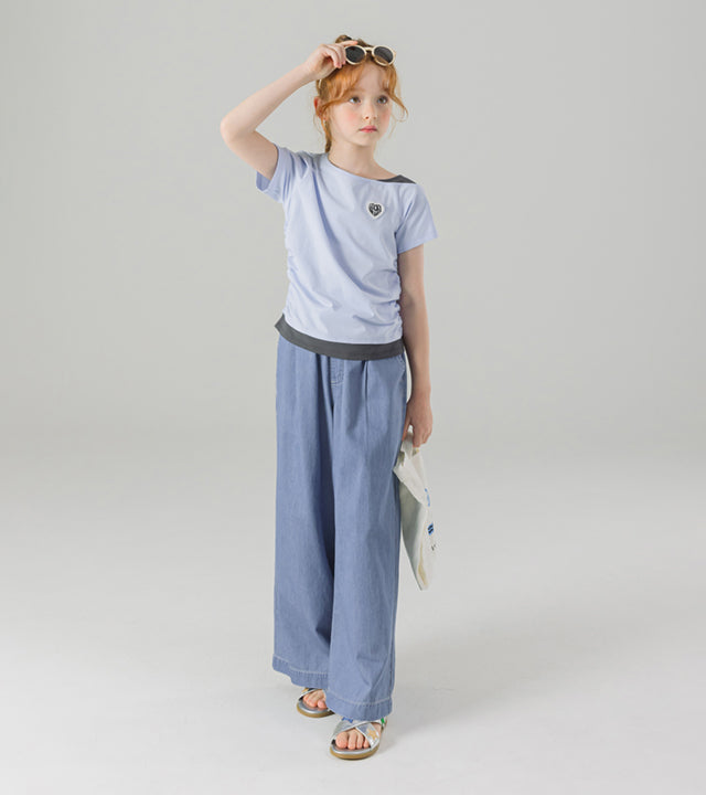 I LOVE J florin wide leg pants