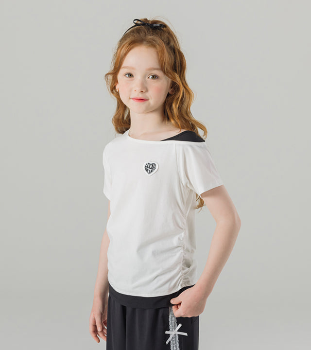 I LOVE J rozier slim layered top