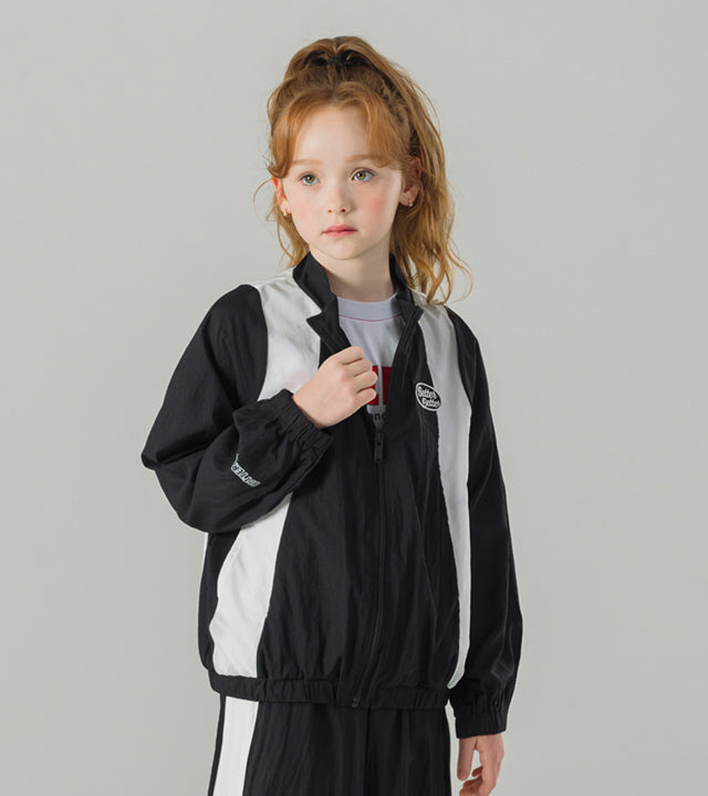 I LOVE J lucie patch windbreaker