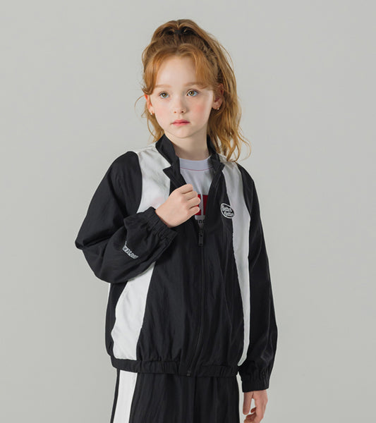 I LOVE J lucie patch windbreaker