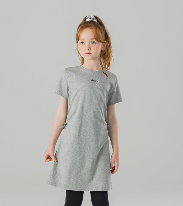 I LOVE J kiil shirred dress