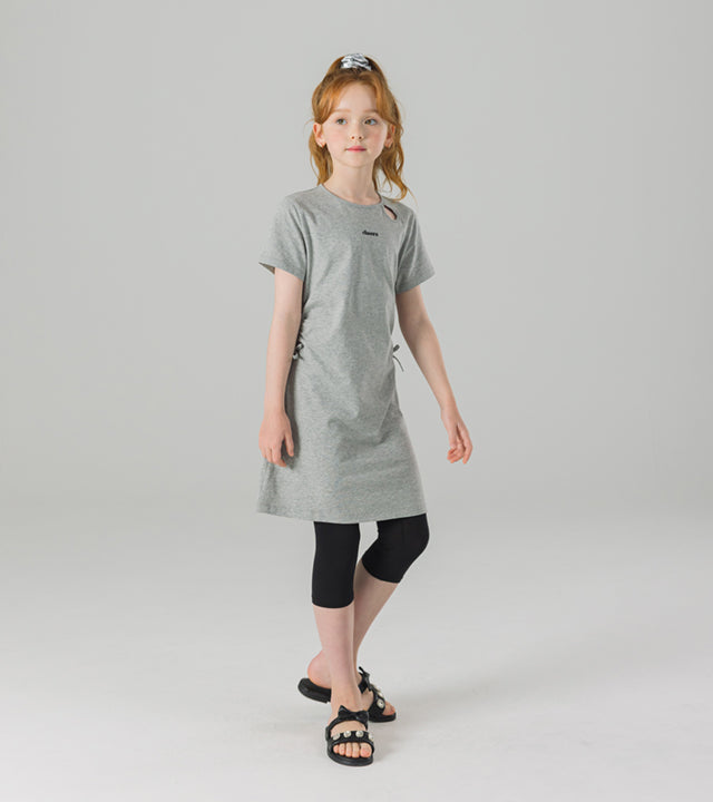 I LOVE J kiil shirred dress