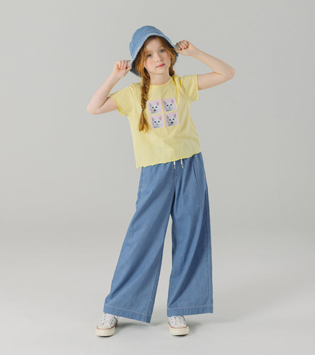 I LOVE J florin wide leg pants