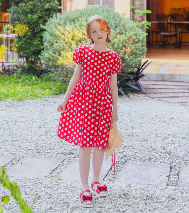 I LOVE J heartple shirred dress