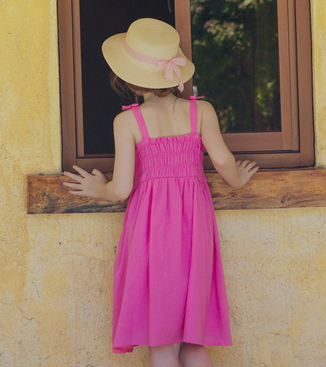 I LOVE J double ribbon strap dress