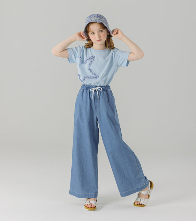 I LOVE J roysta frill top