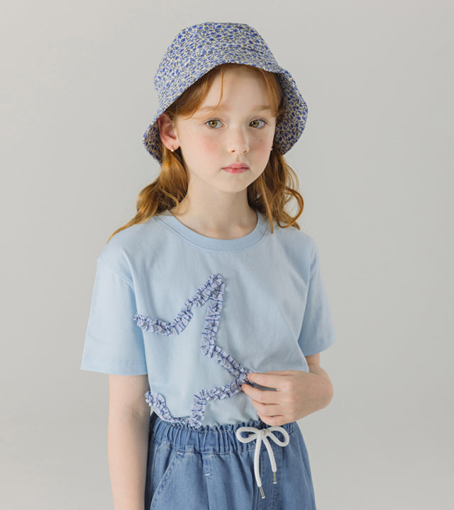 I LOVE J roysta frill top