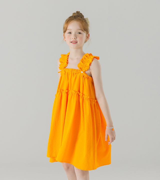 I LOVE J chui seersucker dress