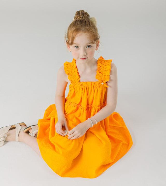 I LOVE J chui seersucker dress