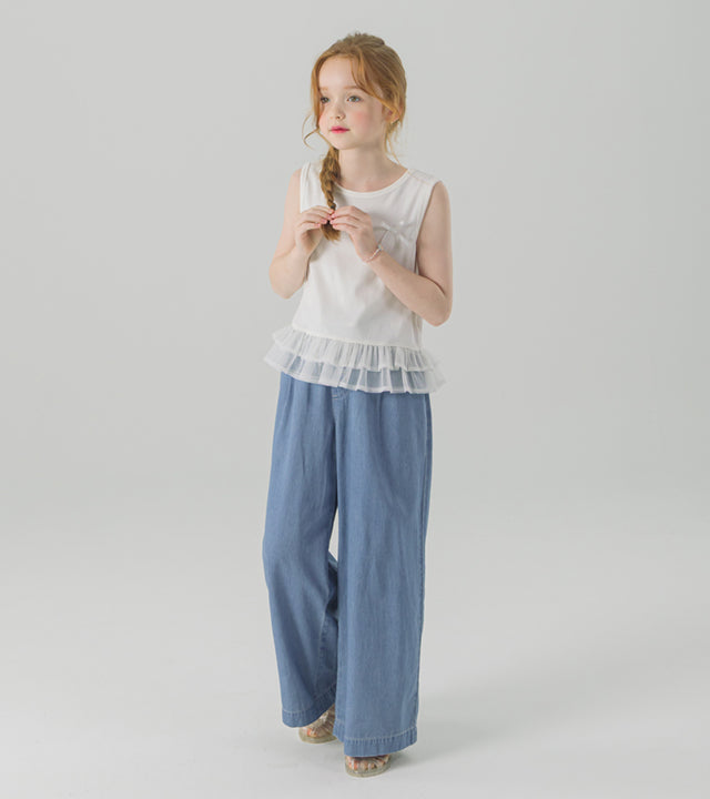I LOVE J florin wide leg pants
