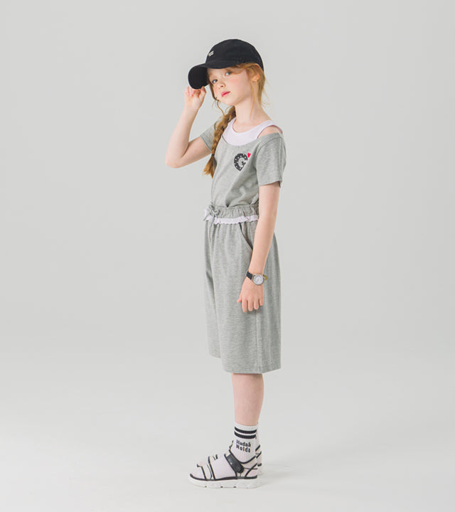 I LOVE J lanceji short sleeve 2pc set