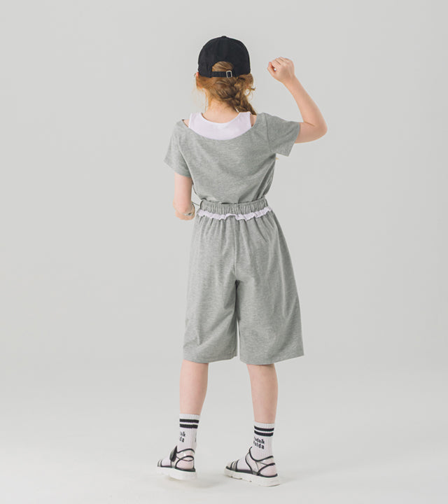 I LOVE J lanceji short sleeve 2pc set