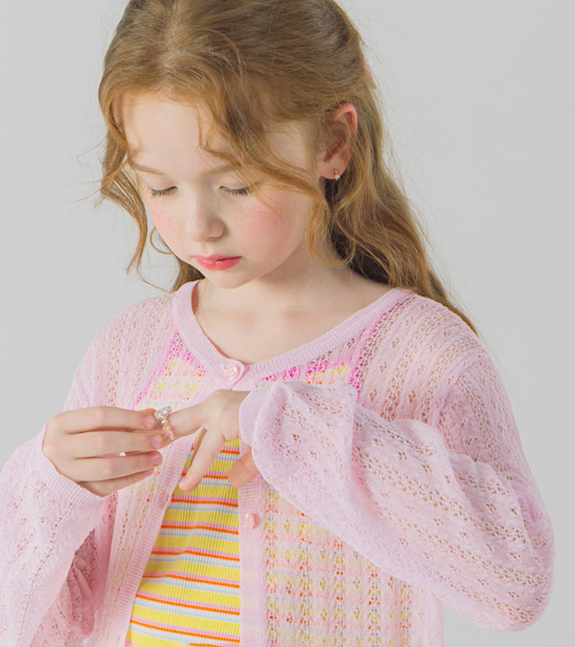 I LOVE J tirit knit cardigan