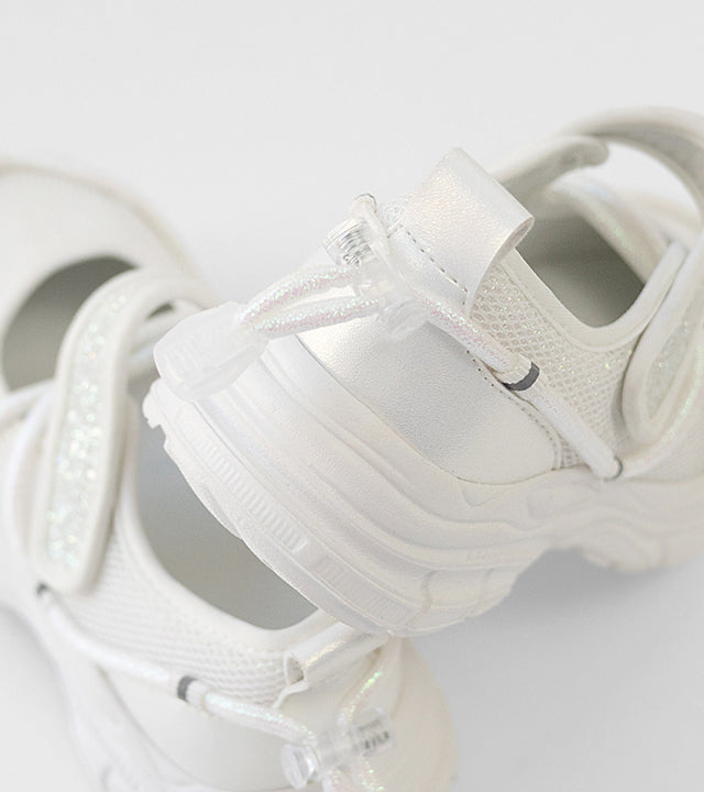 I LOVE J Aurora string sneakers