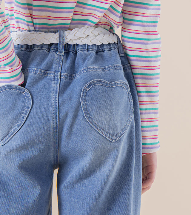 I LOVE J Aroti polka dot roll-up pants