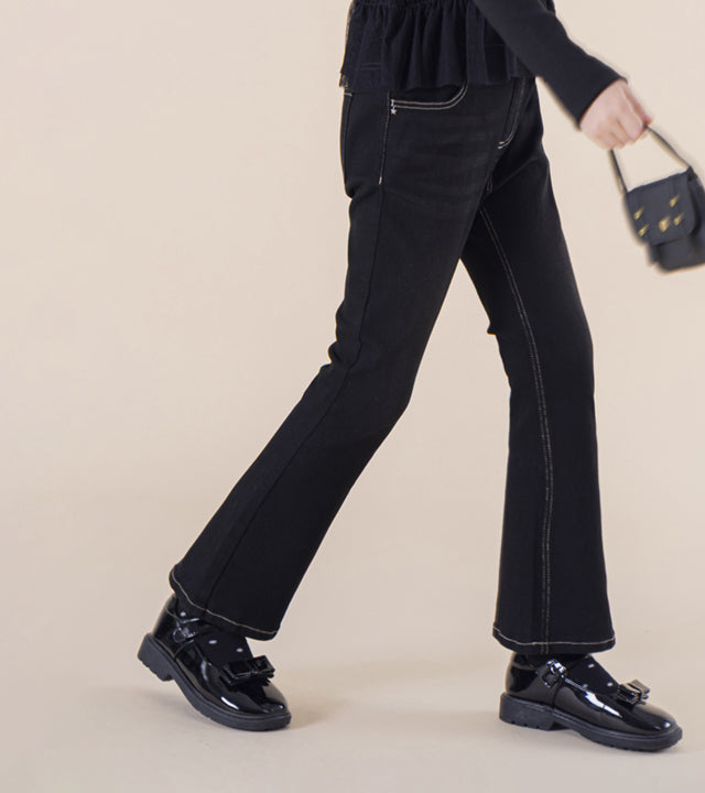 I LOVE J Lean denim bootcut pants