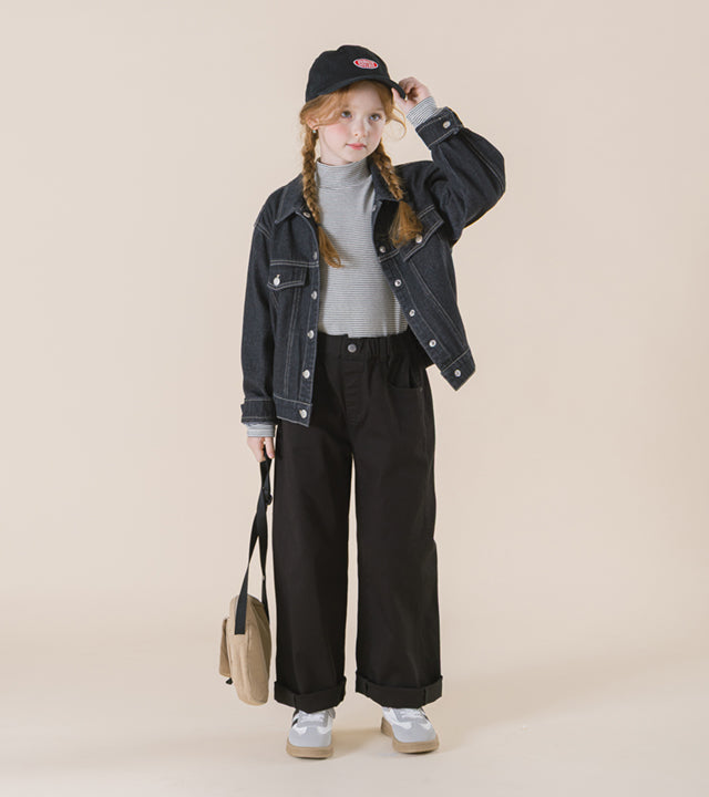 I LOVE J Laney cotton wide pants