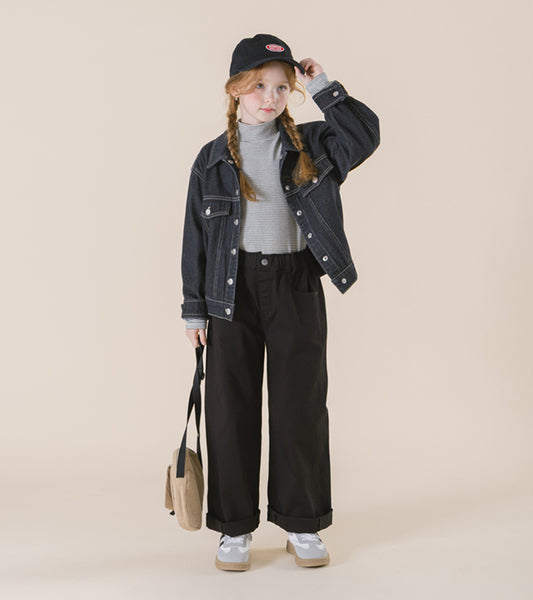 I LOVE J Laney cotton wide pants