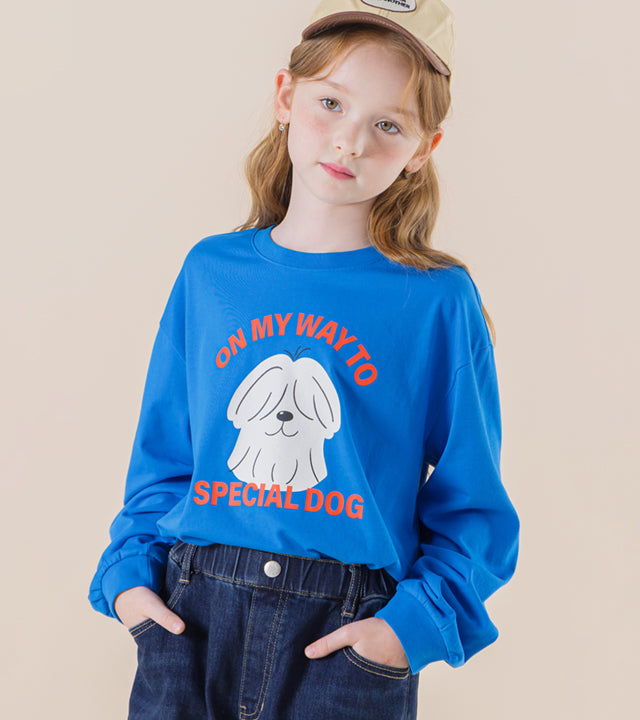 I LOVE J On my way dog t-shirt