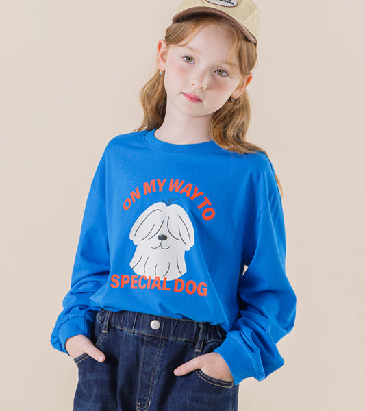 I LOVE J On my way dog t-shirt