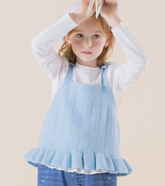 I LOVE J Seydin frill knit vest