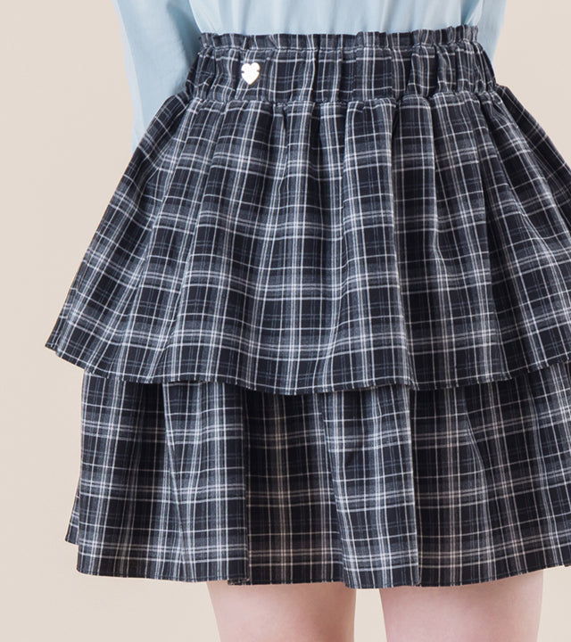 I LOVE J Torentz check skirt