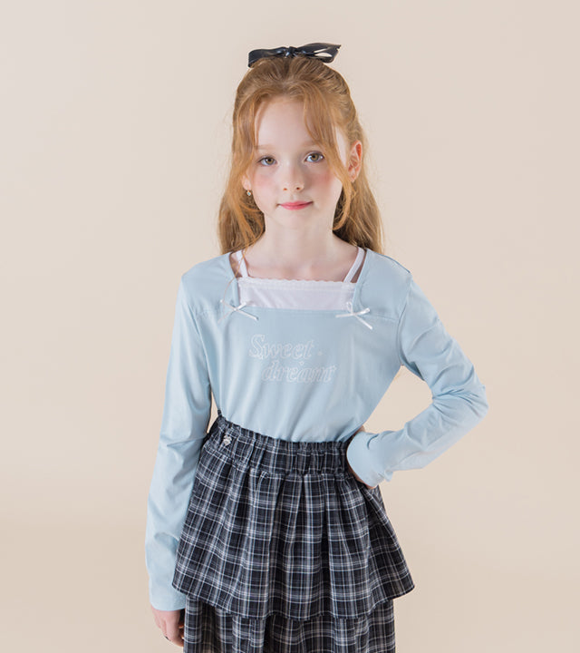 I LOVE J Sweet dreaming layered top