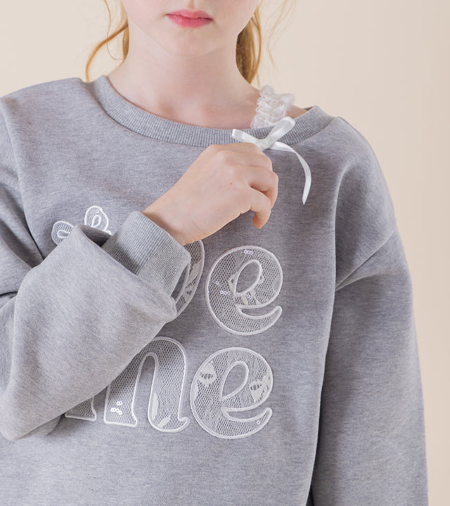 I LOVE J Wimi asymmetrical sweatshirt dress