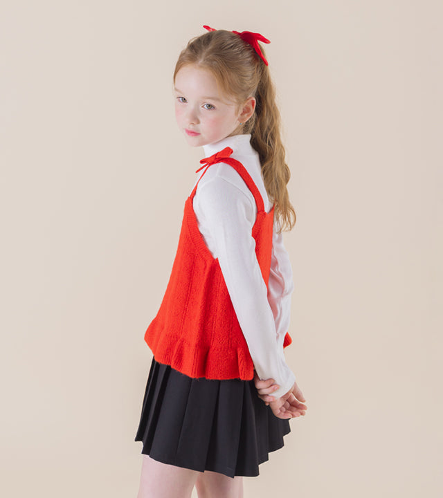 I LOVE J Seydin frill knit vest