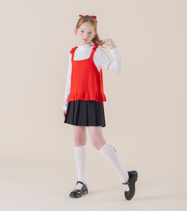 I LOVE J Seydin frill knit vest