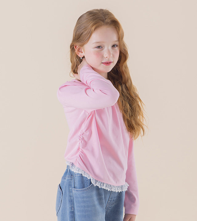 I LOVE J Poco short lace t-shirt