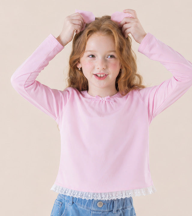 I LOVE J Poco short lace t-shirt