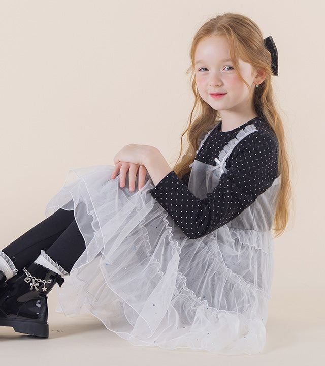 I LOVE J Akar tulle dress