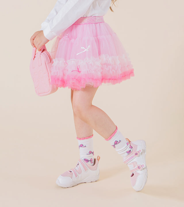 I LOVE J Moreden frill tulle skirt