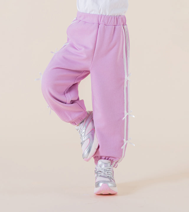 I LOVE J Veilo ribbon jogger pants
