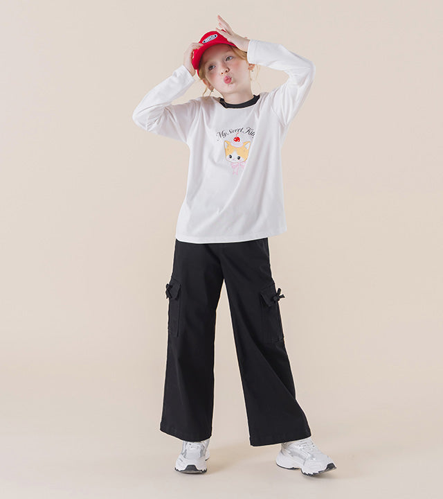 I LOVE J Senorit wide cargo pants