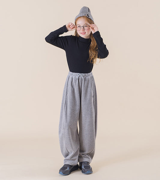 I LOVE J Mellow sweet velour track pants